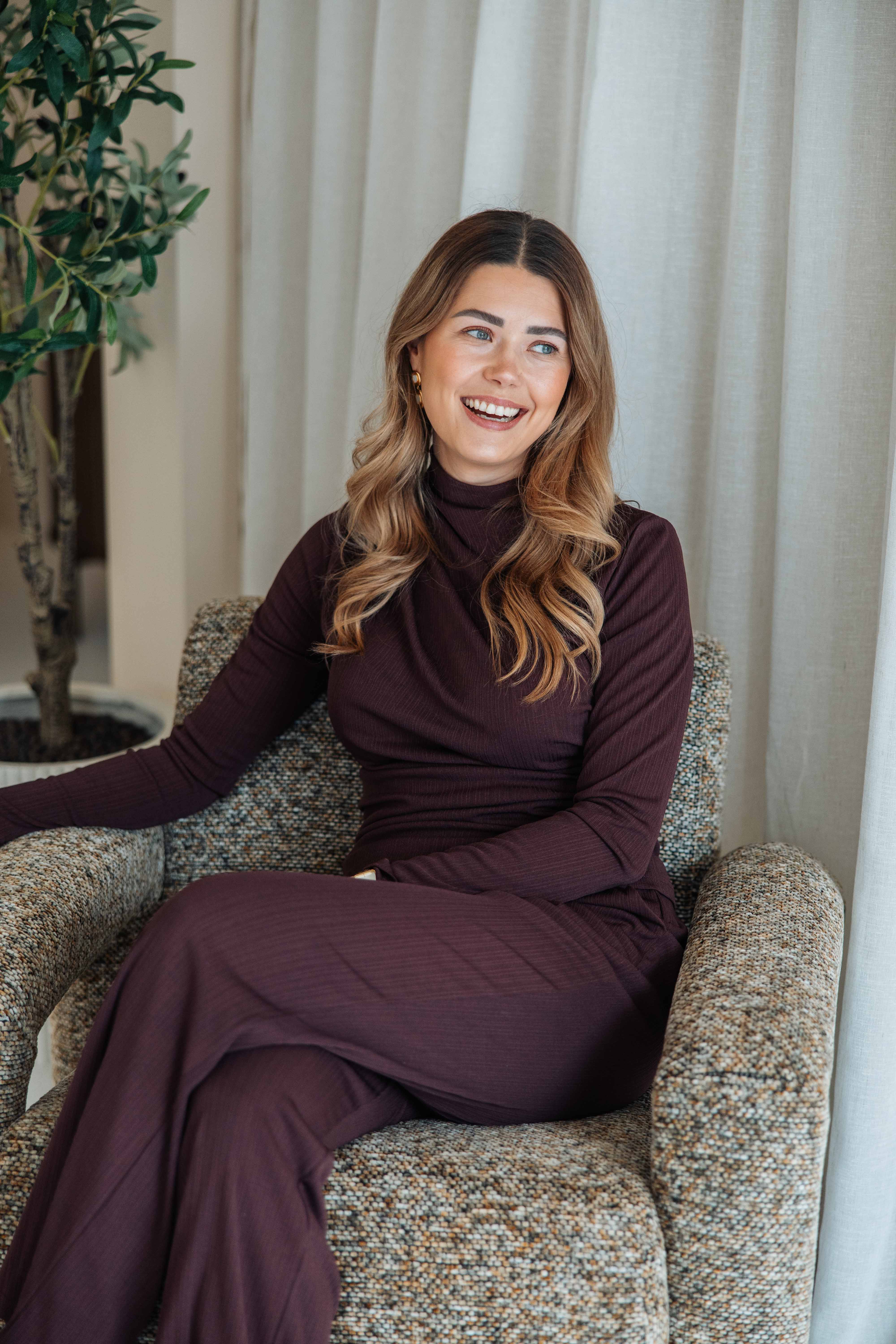 Daphne de eigenaar in Bella Studio daglicht studio